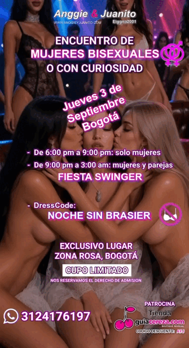 Encuentro de Mujeres Bisexuales y Fiesta Swinger