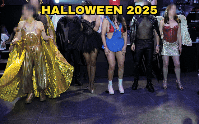Fiesta de Halloween en Bogotá 2025 Anggie y Juanito